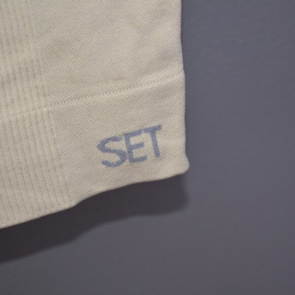 SETactive Workout Sculptflex Leggings In Oat Milk Sz M - Picture 8 of 8